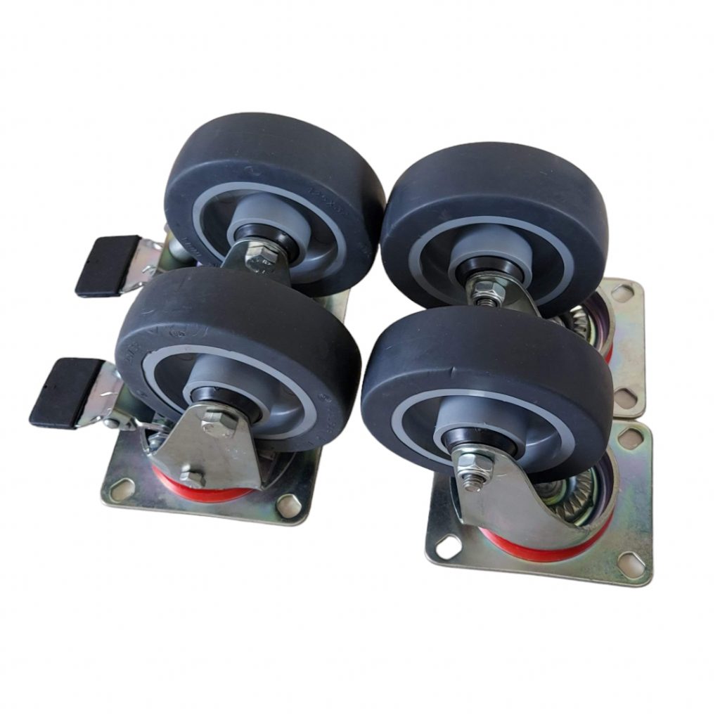 Yates Steels 13.0 castor wheels Square